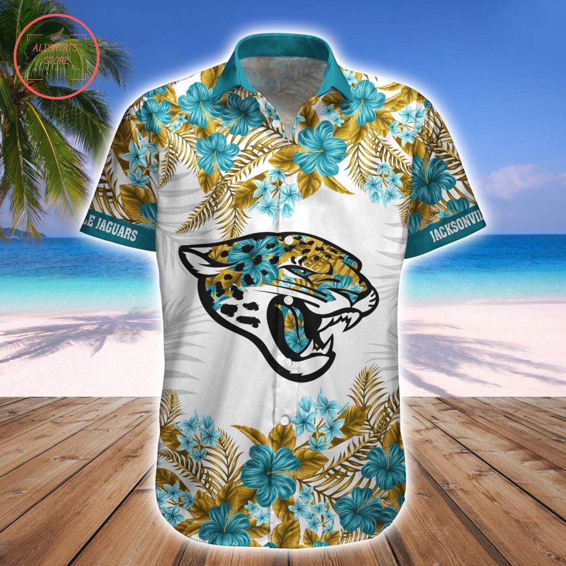 Jacksonville Jaguars Combo Hawaiian Shirt and Shorts