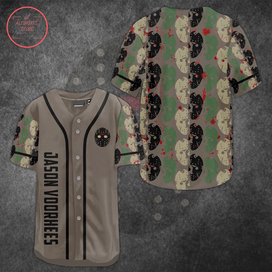 Jason Voorhees Baseball Jersey