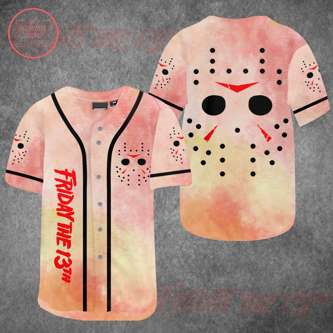 Jason Voorhees Friday The 13th Baseball Jersey