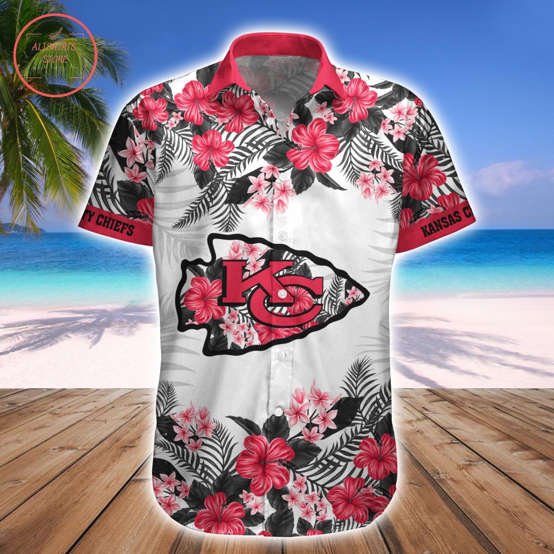 Kansas City Chiefs Combo Hawaiian Shirt and Shorts