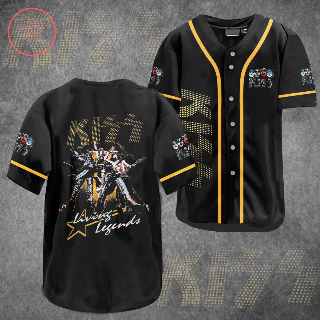 Kiss Living Legends Baseball Jersey