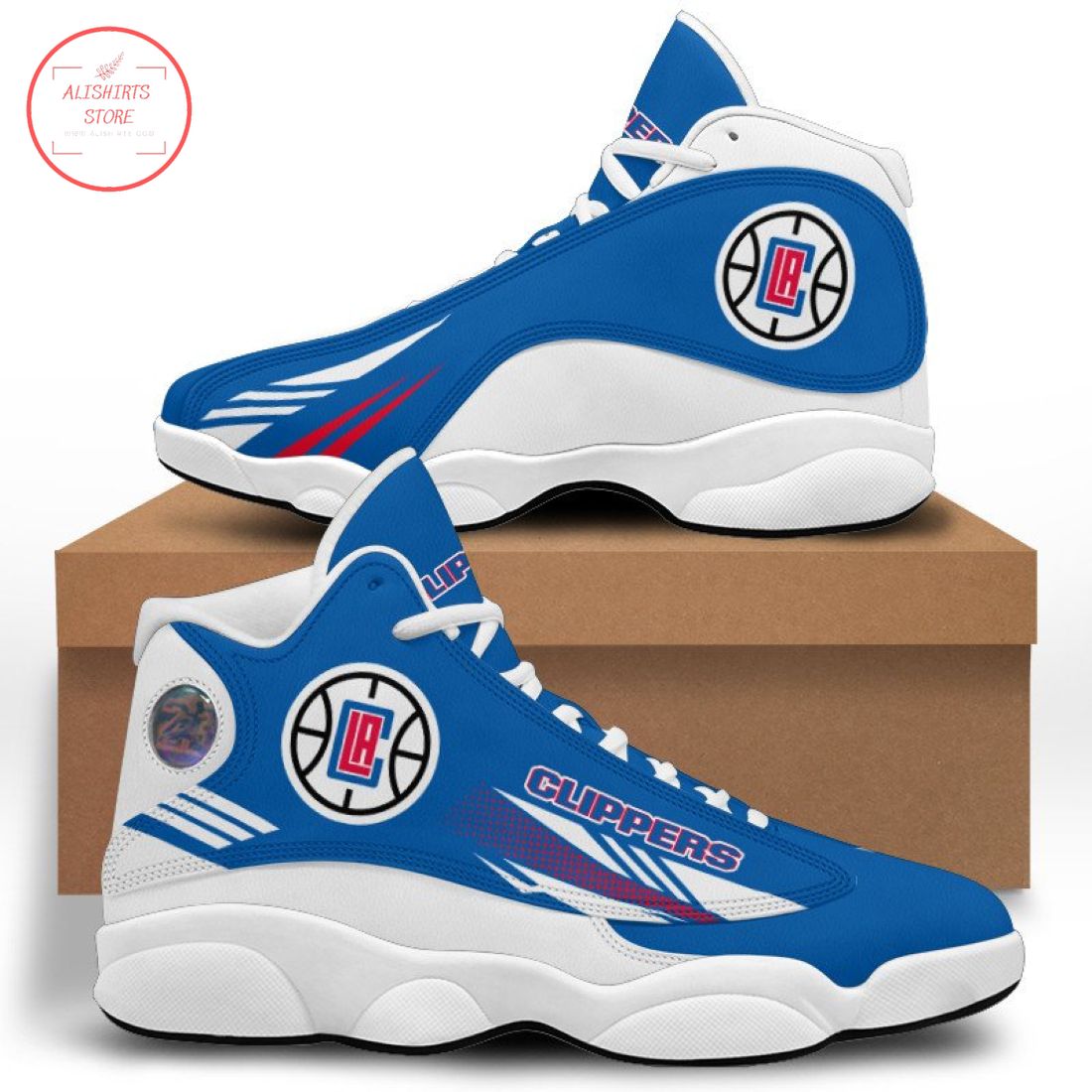 Los Angeles Clippers Air Jordan 13 Sneaker Shoes