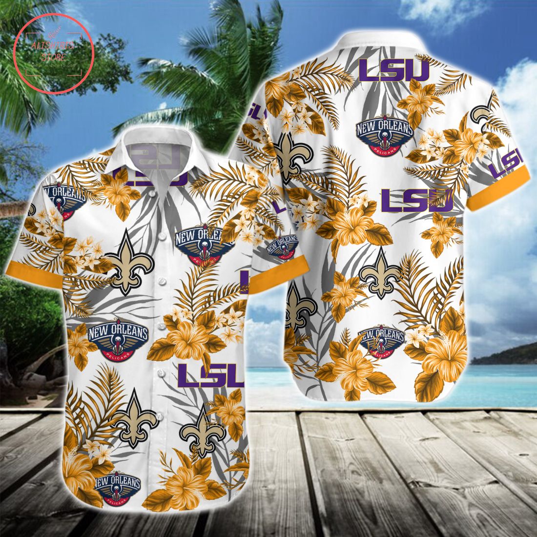 Louisiana Sports Hawaiian Shirt