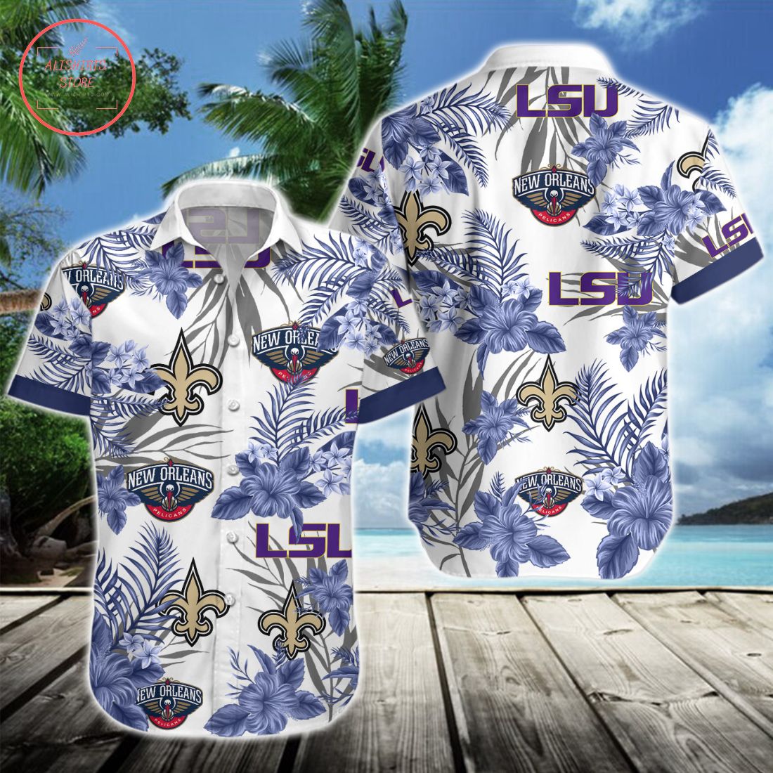 Louisiana Sports Hawaiian Shirt