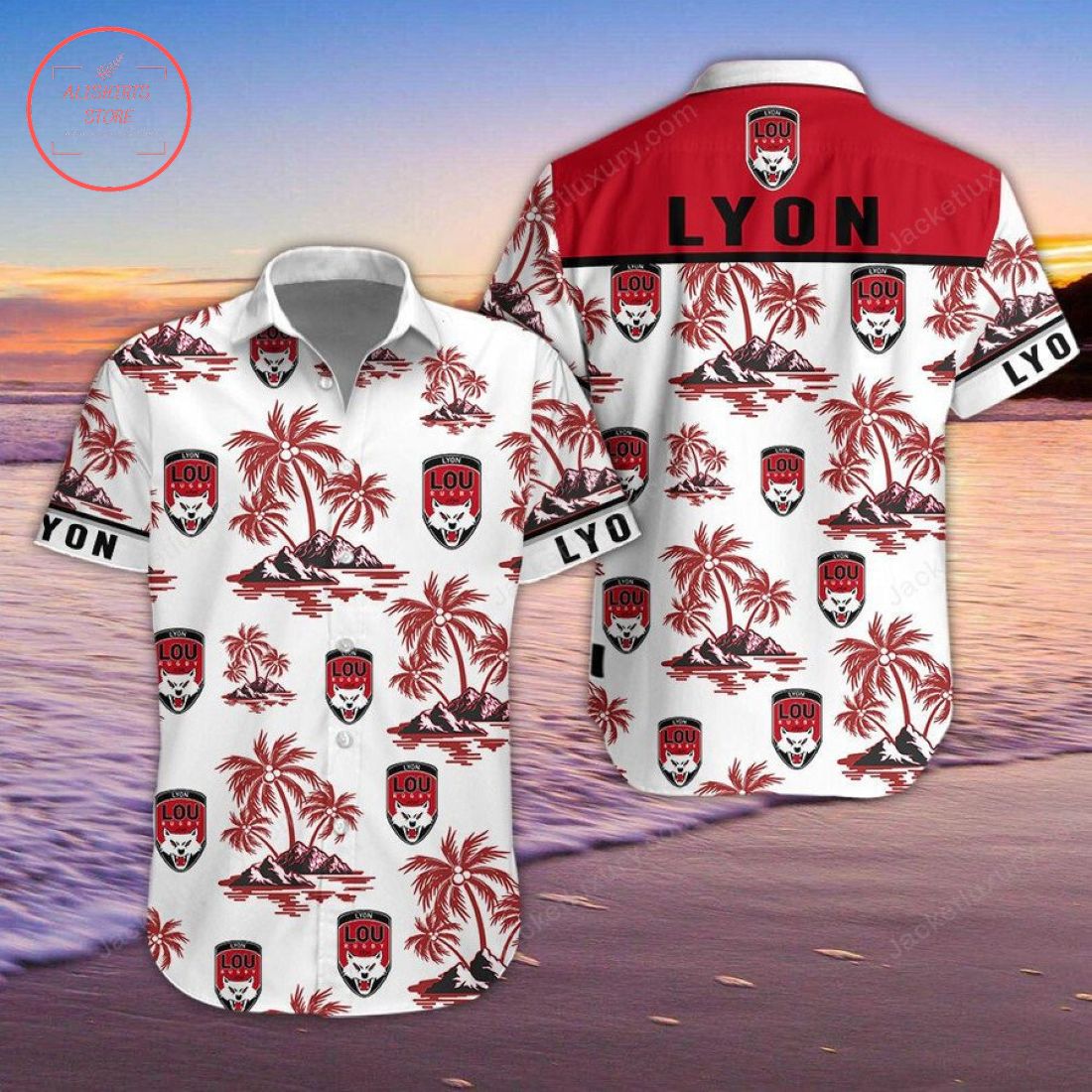 Lyon OU Hawaiian Shirt and Beach Shorts