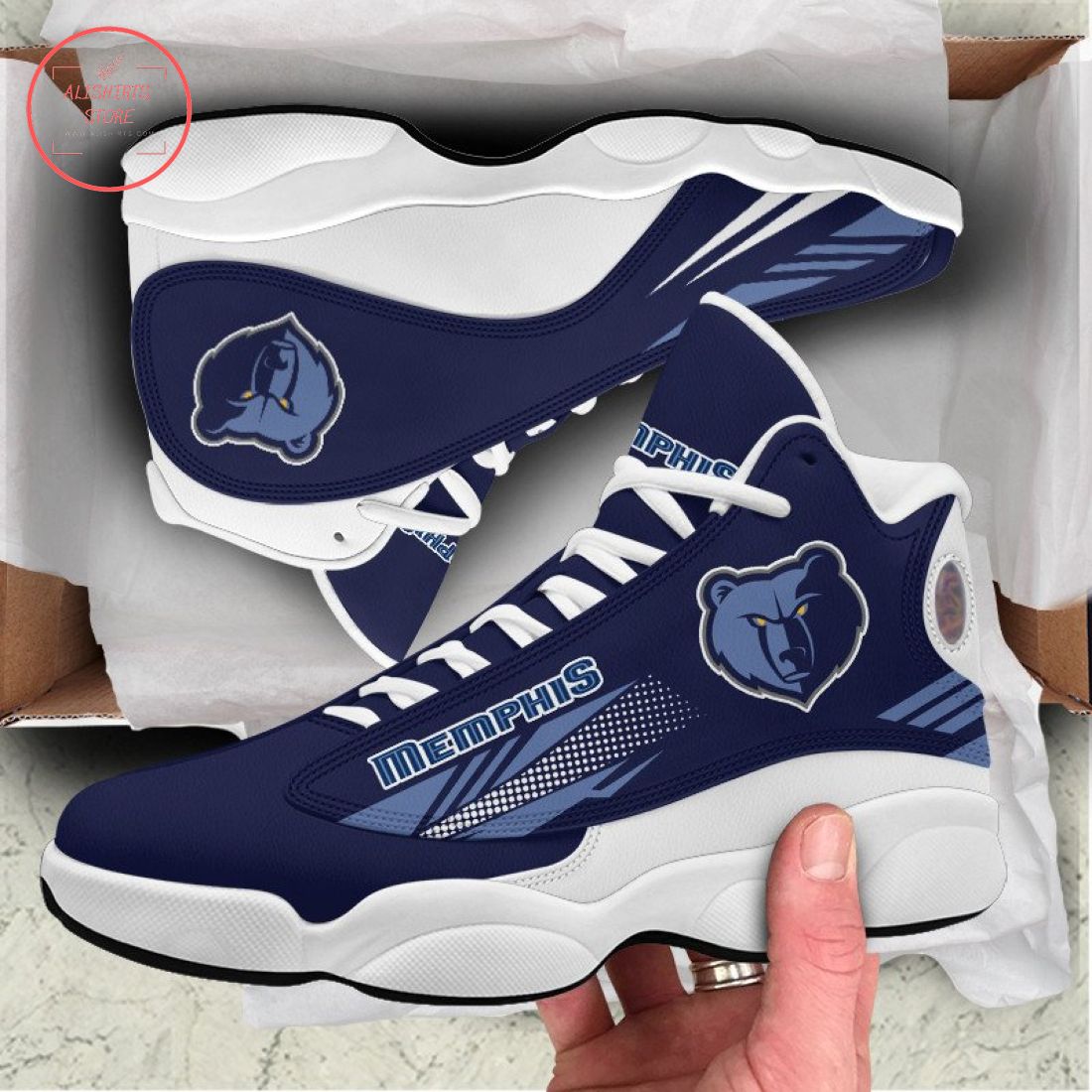 Memphis Grizzlies Air Jordan 13 Sneaker Shoes
