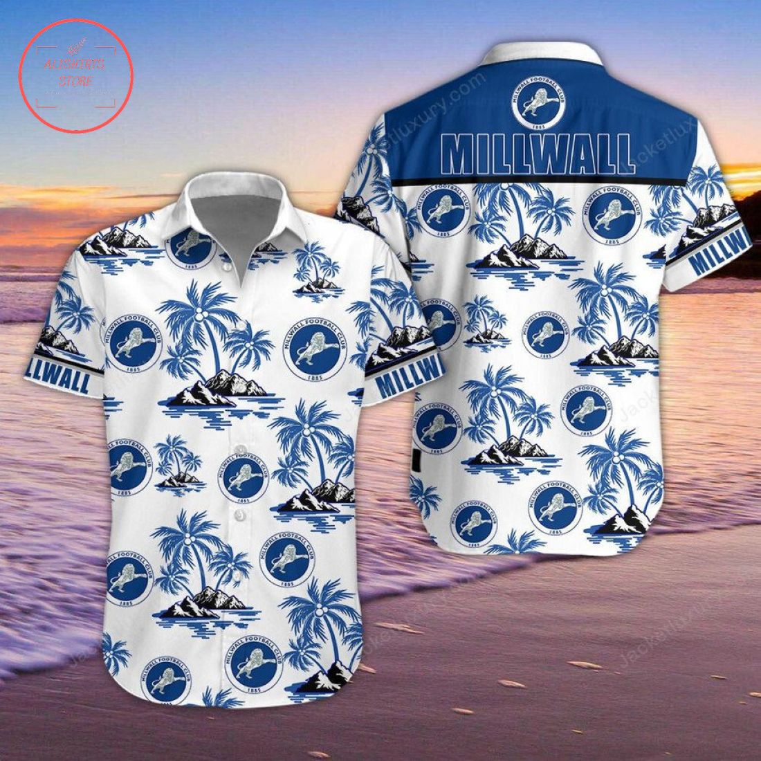 Millwall FC Hawaiian Shirt and Shorts