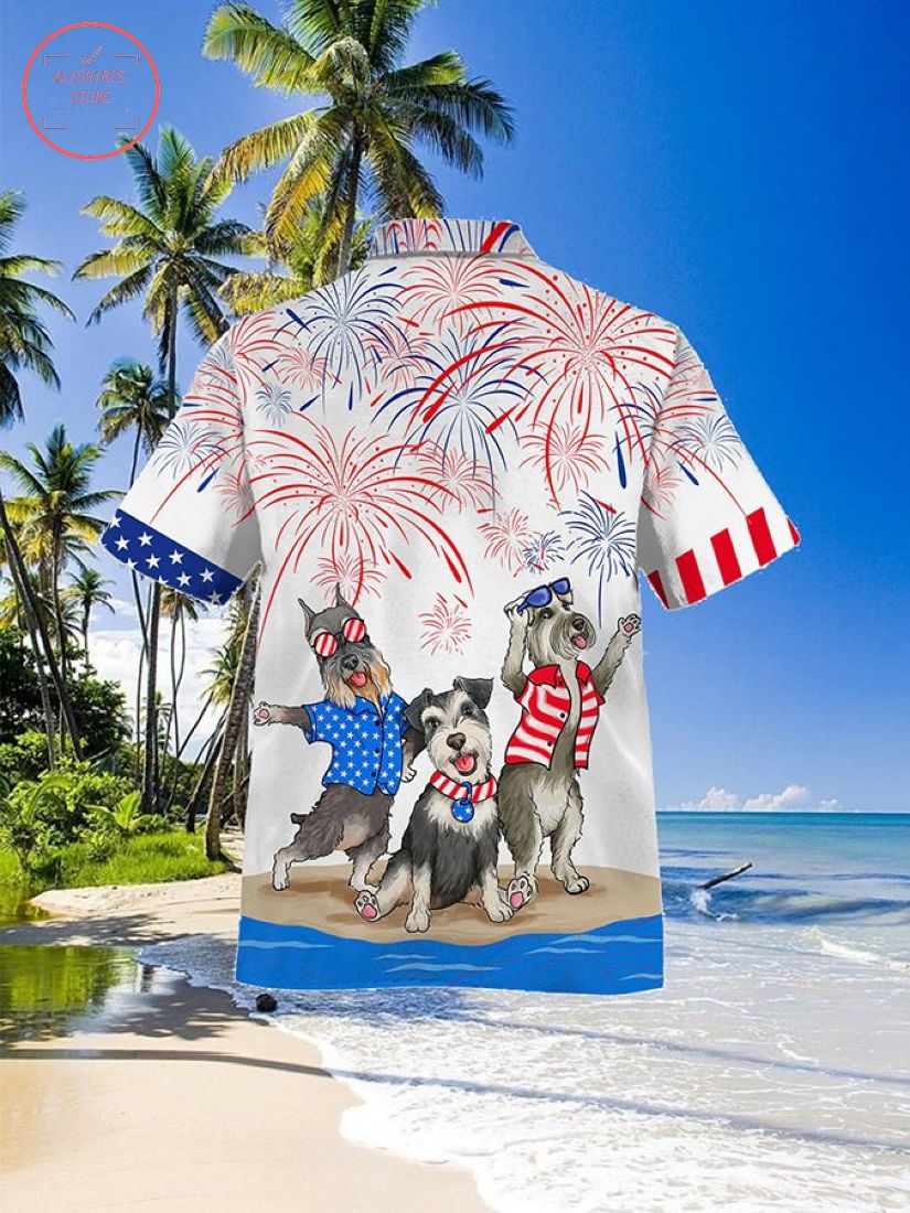 Miniature Schnauzer Independence Is Coming Hawaiian Shirt