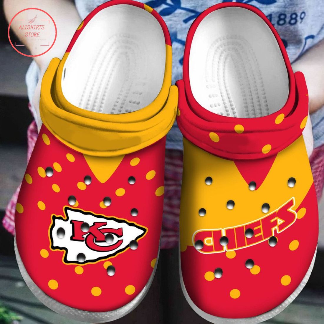 NFL Kansas City Chiefs Crocs Crocband Clog