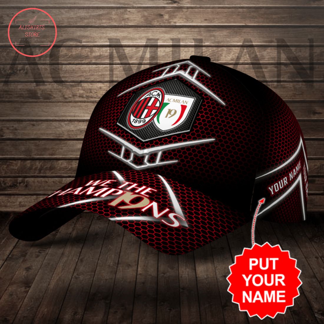 Personalized AC Milan We The Champions 19 Hat Cap