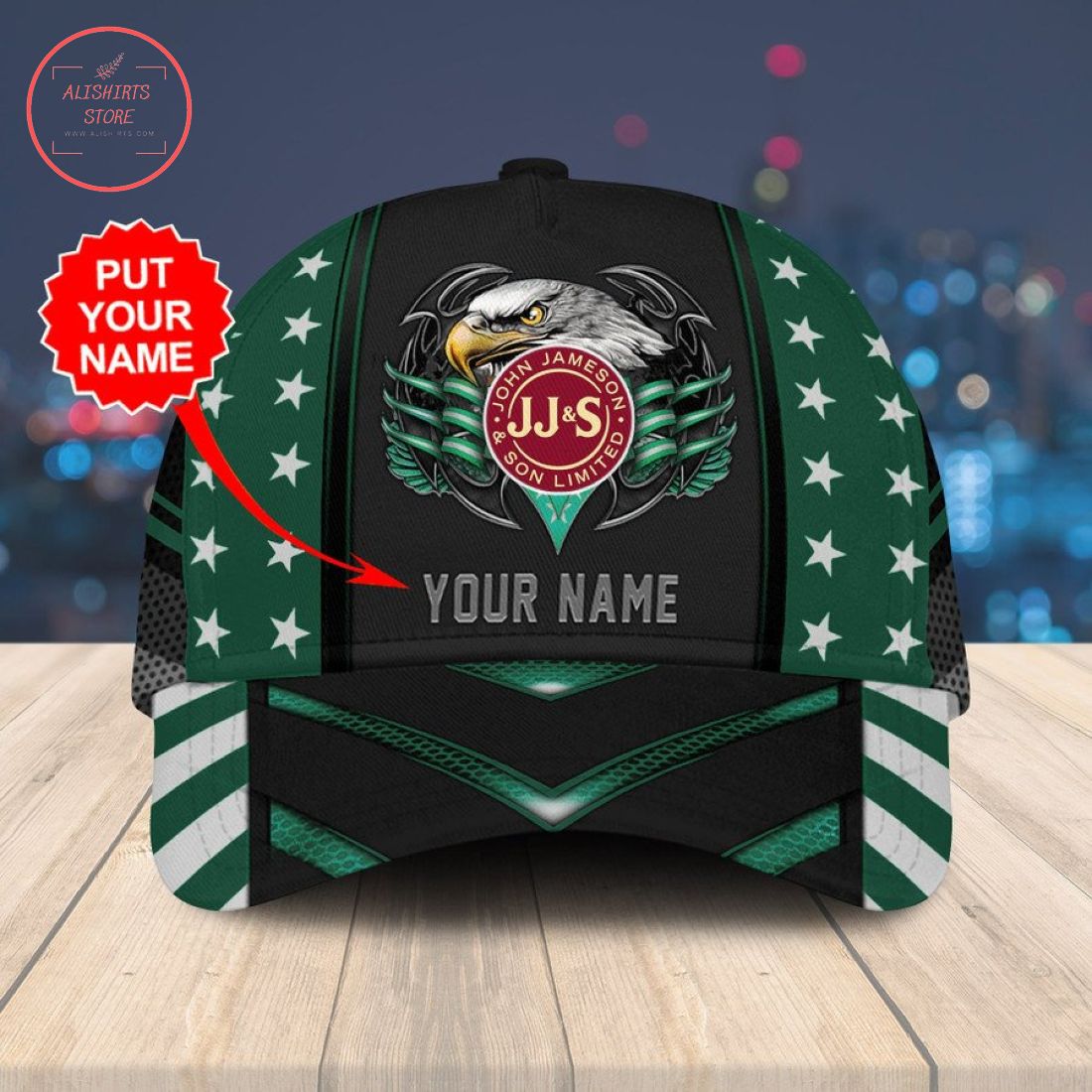 Personalized Jameson Eagle Classic Hat Cap