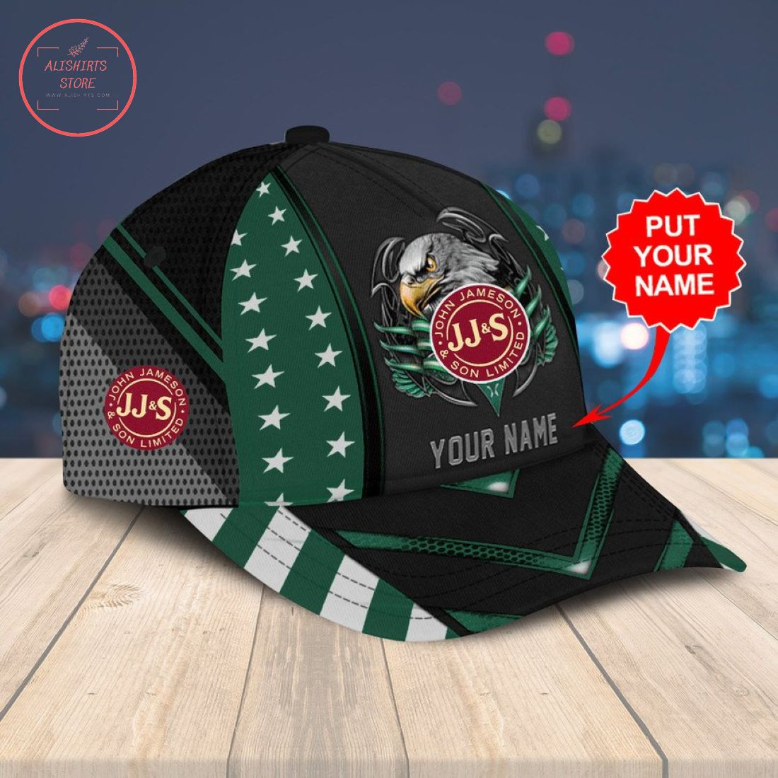 Personalized Jameson Eagle Classic Hat Cap