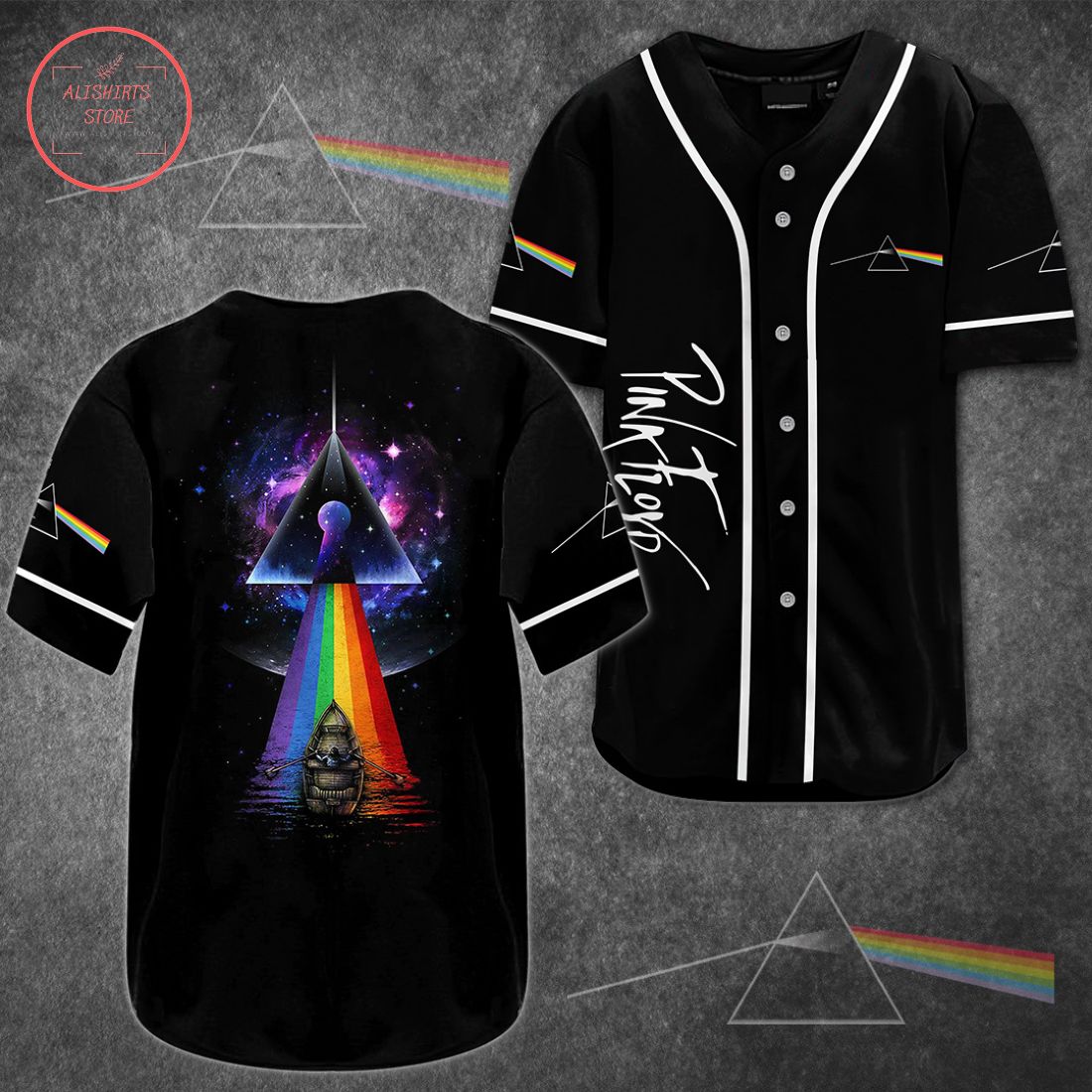 Pink Floyd Boat Baseball Jersey