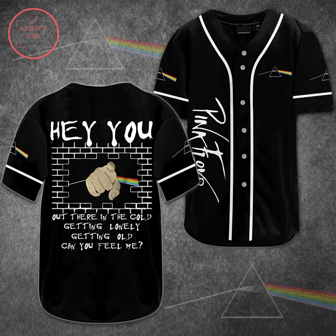 Pink Floyd Hey You Baseball Jersey