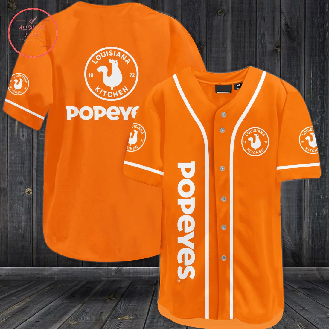 Popeyes Baseball Jersey