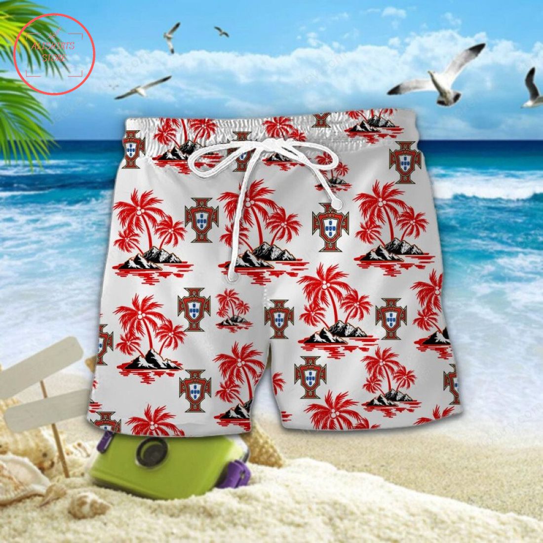 Portugal national football team Hawaiian Shirt and Shorts