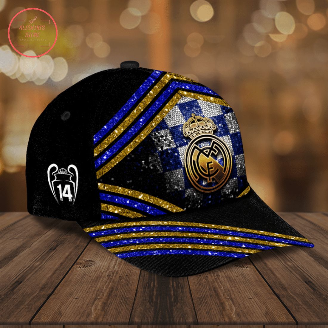 Real Madrid 14 Champions Hat Cap