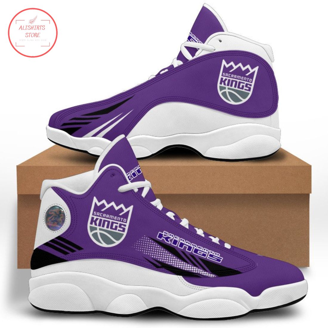 Sacramento Kings Air Jordan 13 Sneaker Shoes