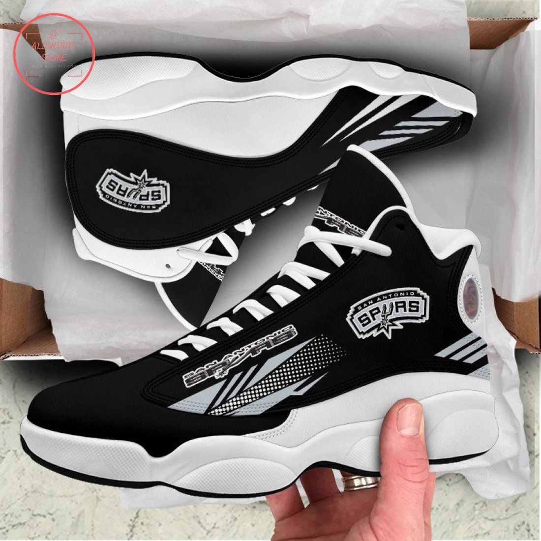 San Antonio Spurs Air Jordan 13 Sneaker Shoes