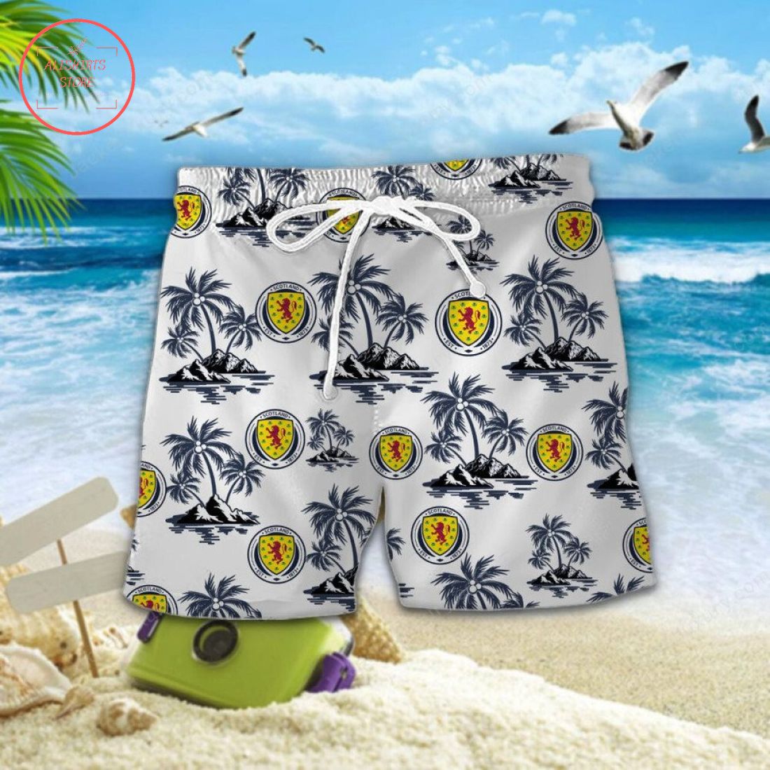 Scotland national football team Hawaiian Shirt and Shorts