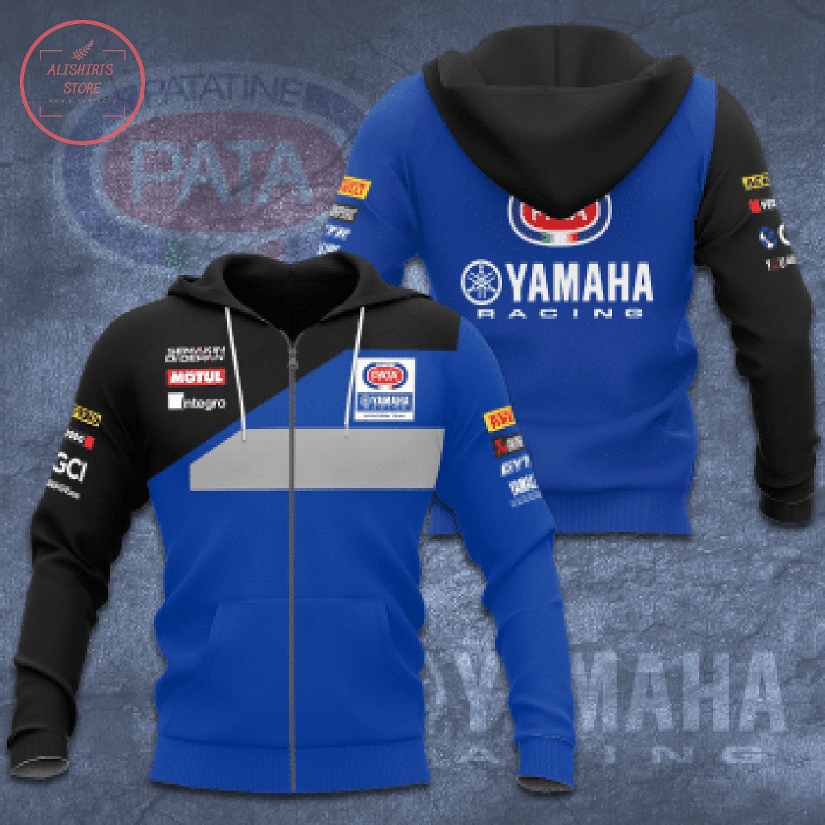 Snack Pata Yamaha Racing All Over Printed Shirts