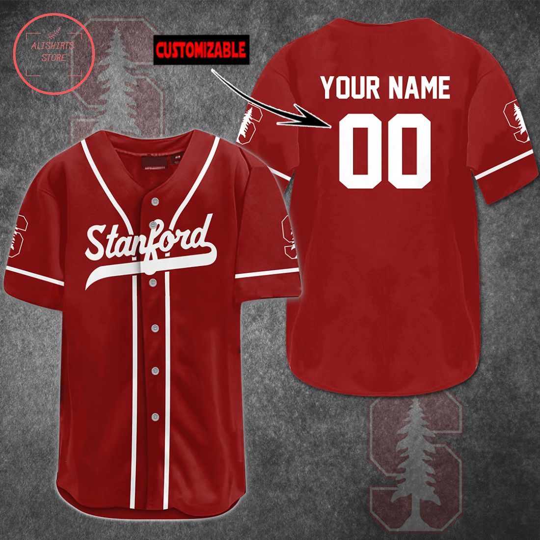 Standford customized Baseball Jersey