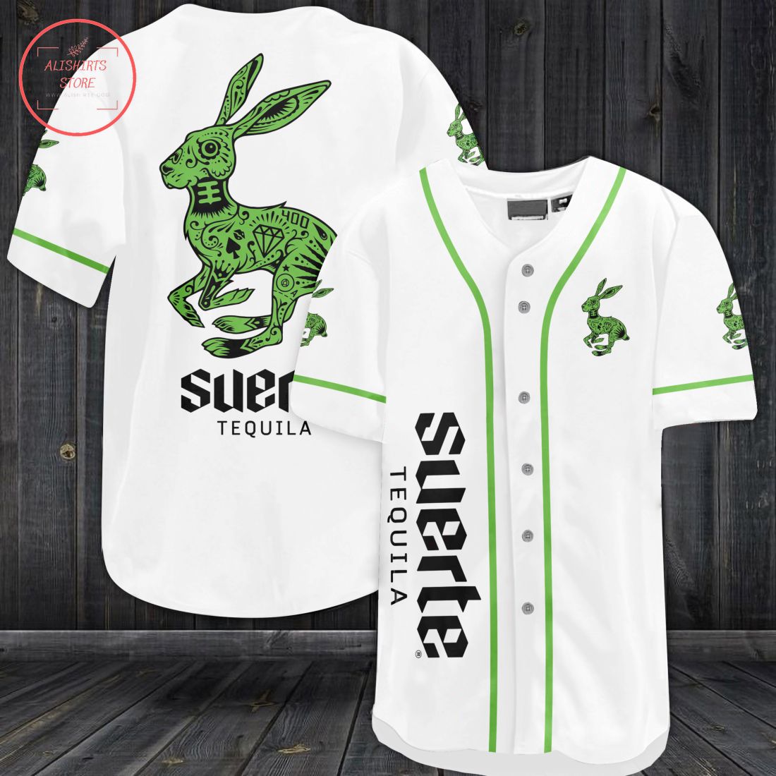 Suerte Tequila Baseball Jersey