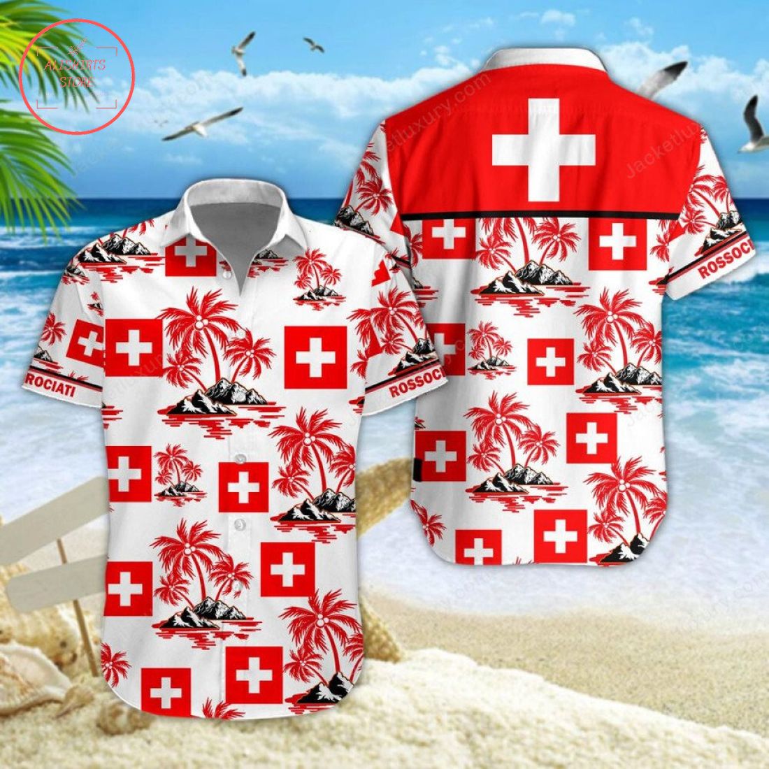 Switzerland national football team Hawaiian Shirt and Shorts