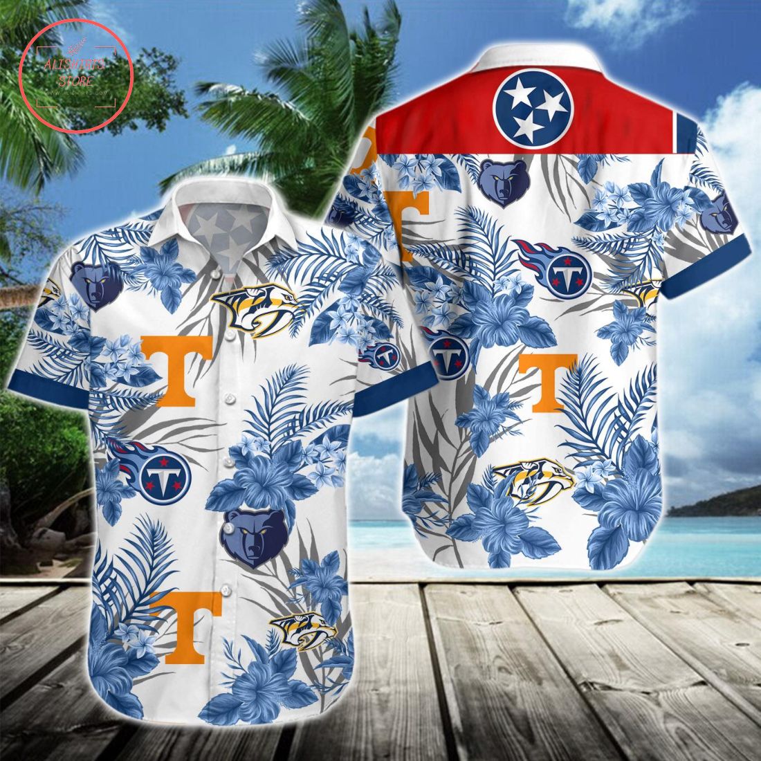 Tennessee Sports Hawaiian Shirt