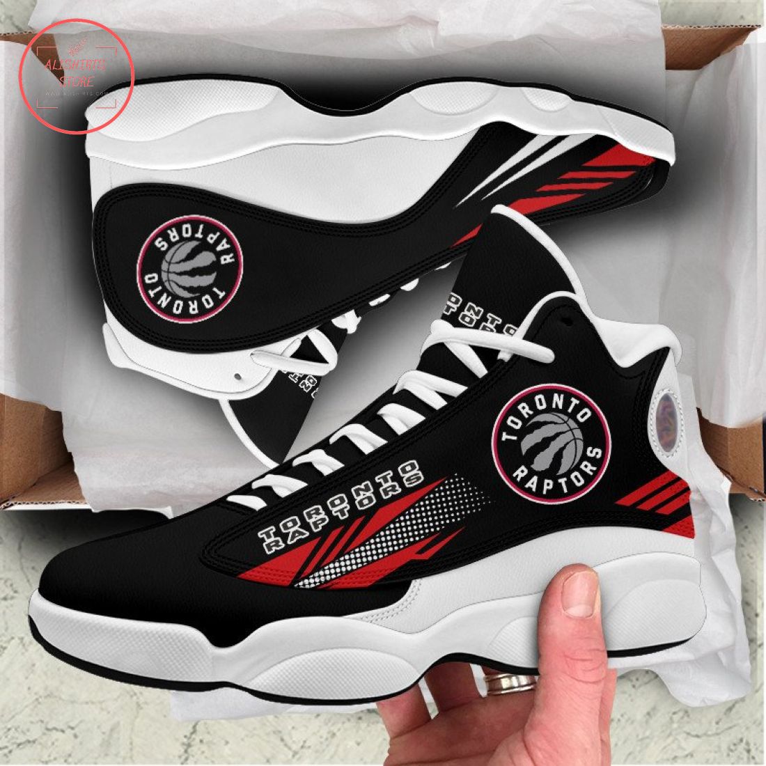 Toronto Raptors Air Jordan 13 Sneaker Shoes