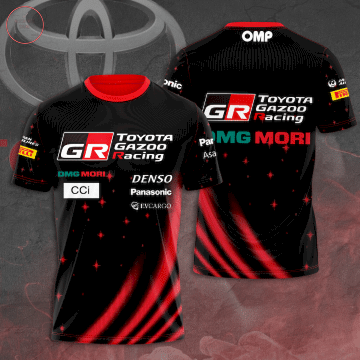 Toyota Gazoo Racing All Over Printed Shirt