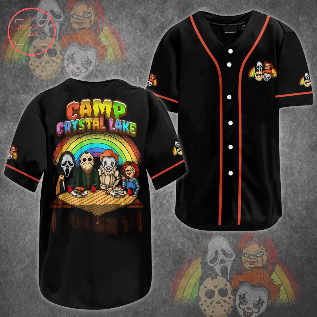 Camp Crystal Lake Baseball Jersey