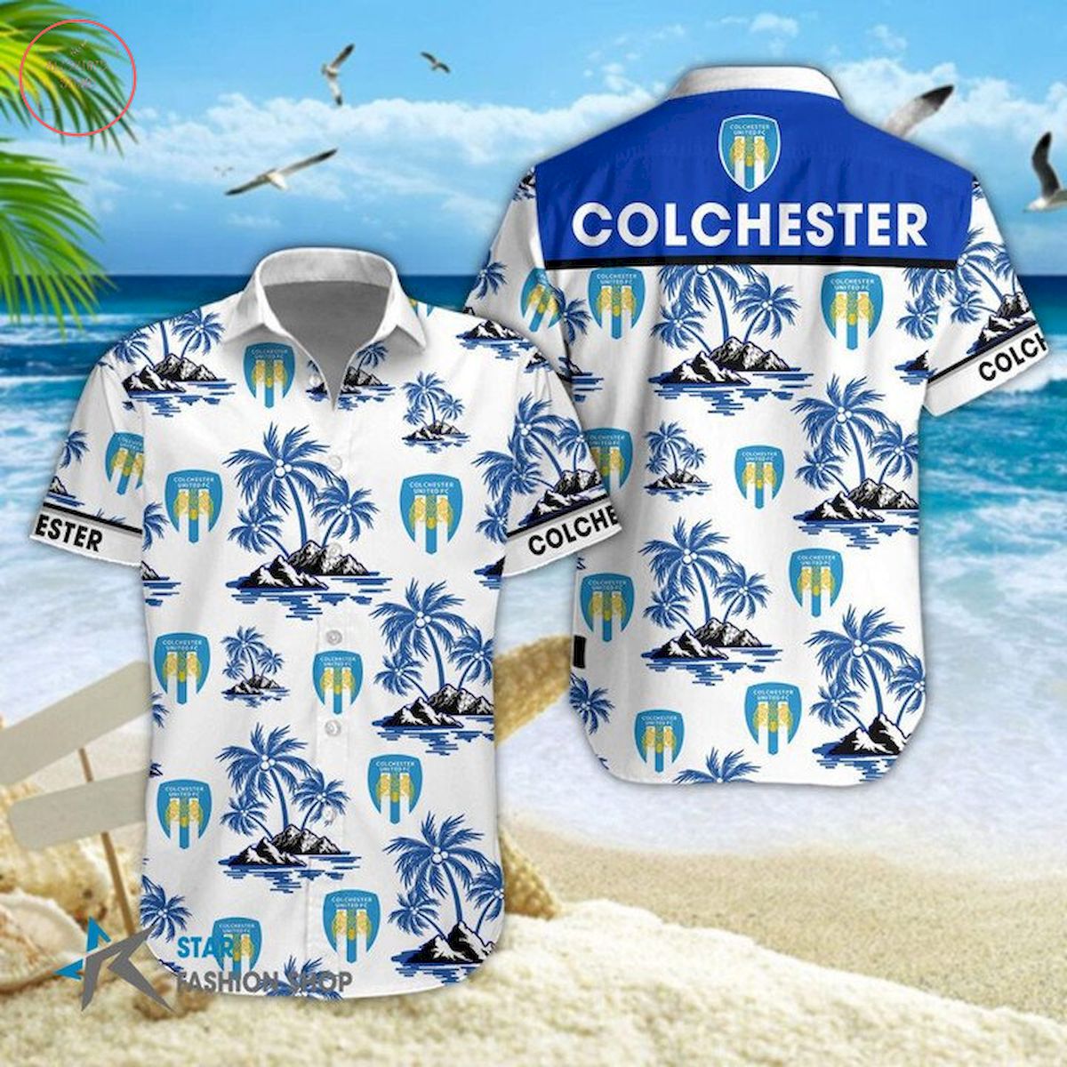 AFC Colchester Hawaiian Shirt and Short