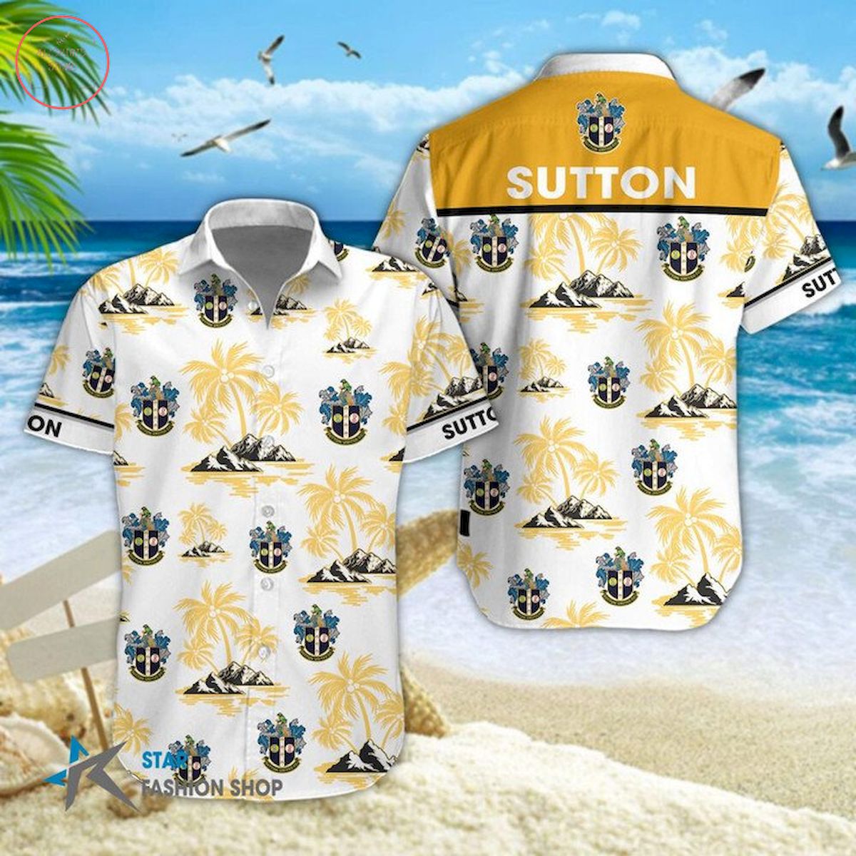 Sutton United Hawaiian Shirt and Short