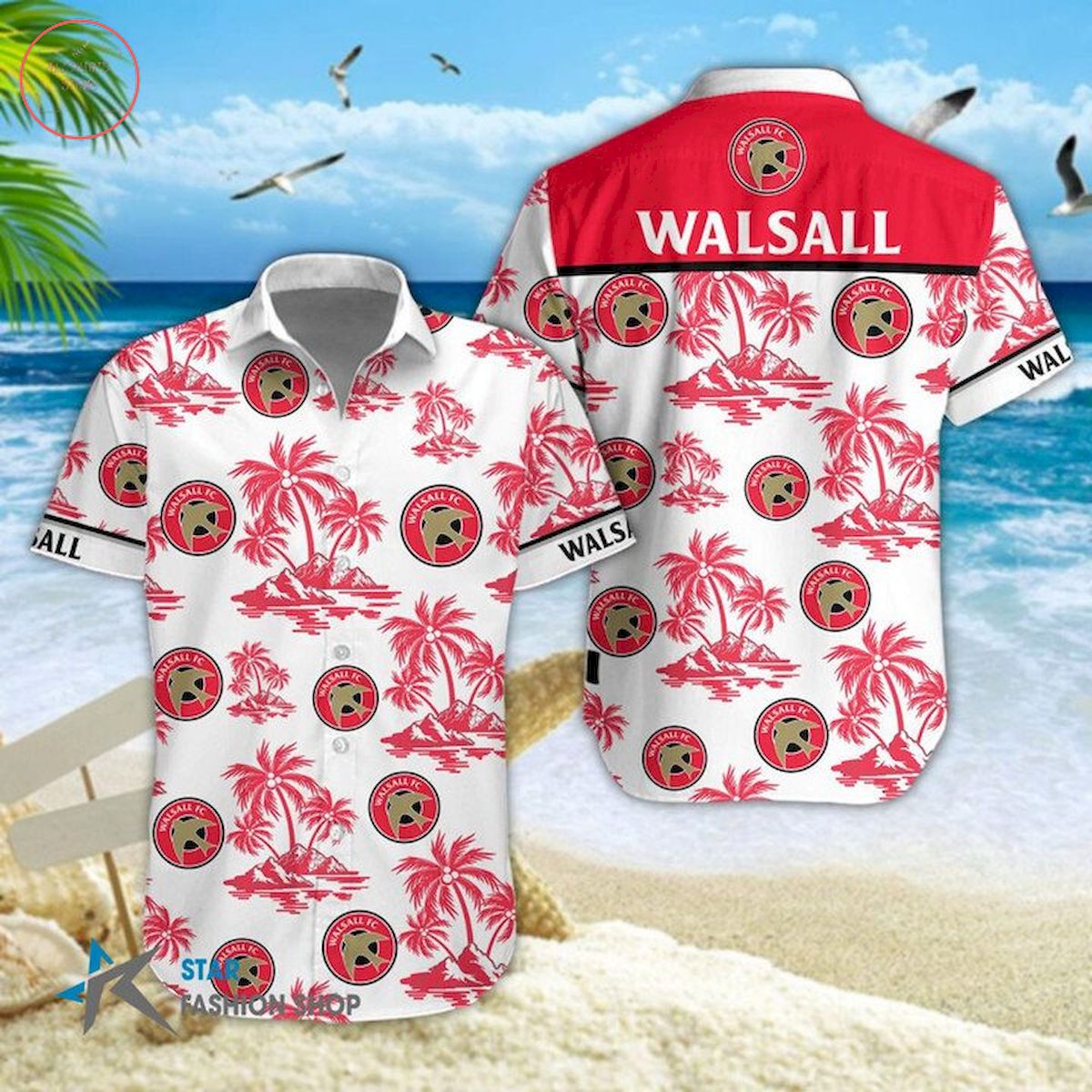 Walsaw FC Hawaiian Shirt and Short