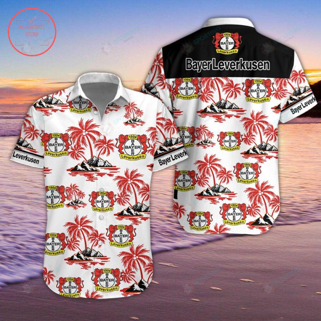 Bayer 04 Leverkusen Hawaiian Shirt and Shorts