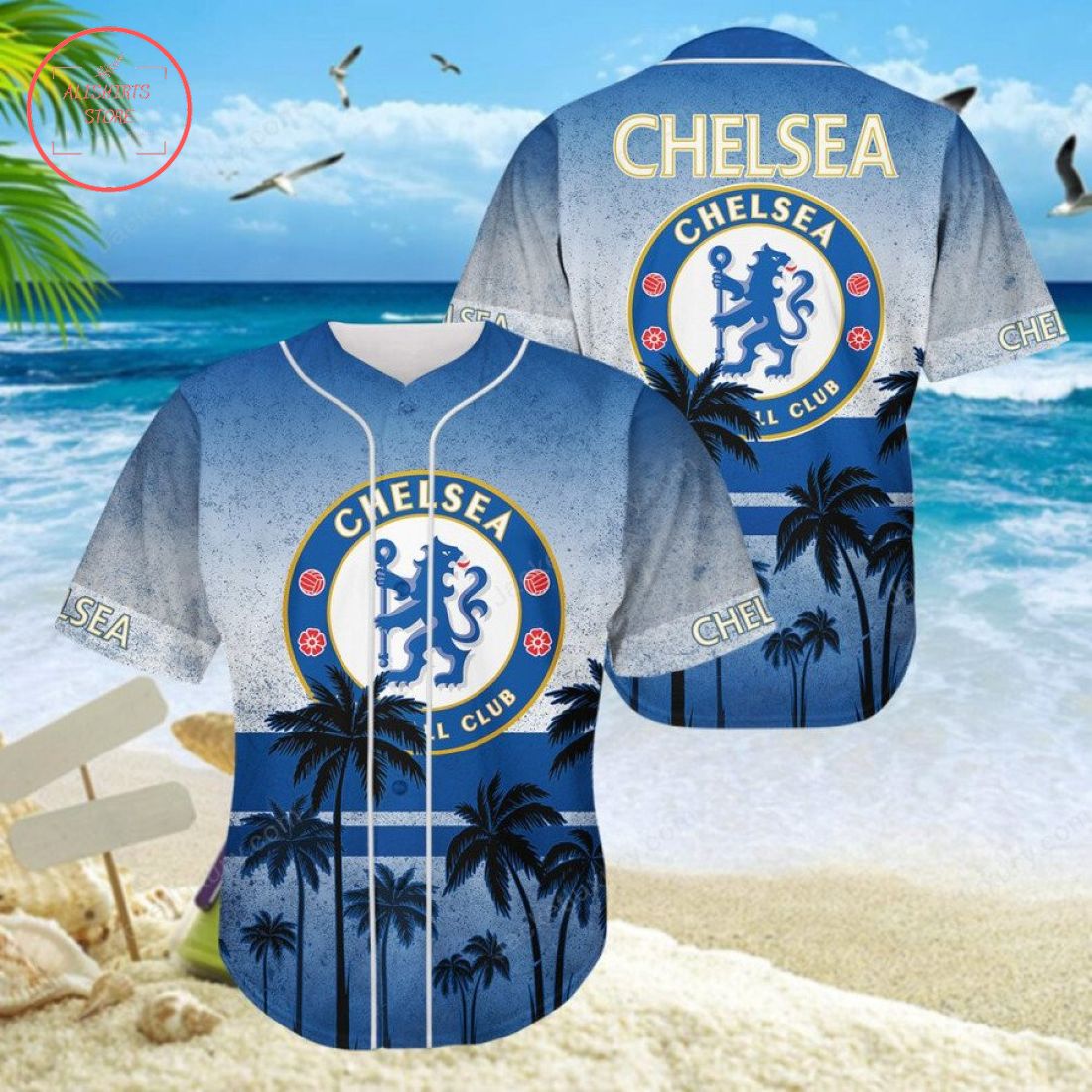 Chelsea FC Baseball Jersey