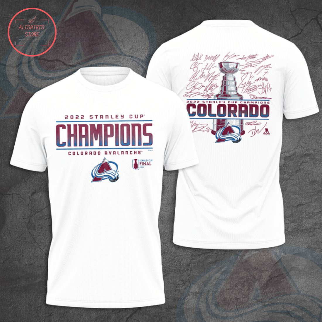 Colorado Avalanche 2022 Stanley Cup Champions Shirt