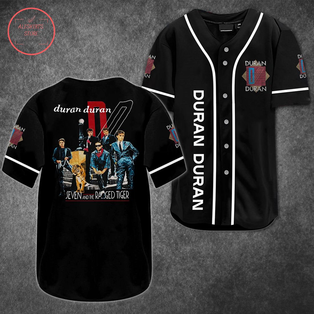 Duran Duran Band Baseball Jersey