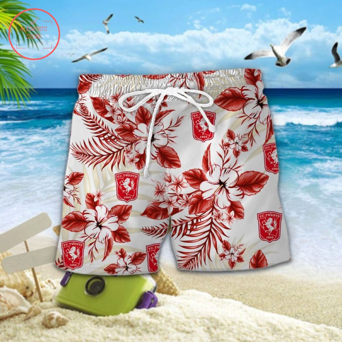 FC Twente Hawaiian Shirt and Shorts