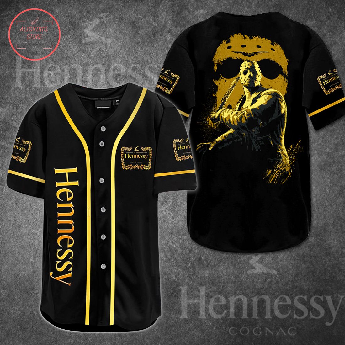 Hennessy Friday The 13th Blood Baseball Jersey