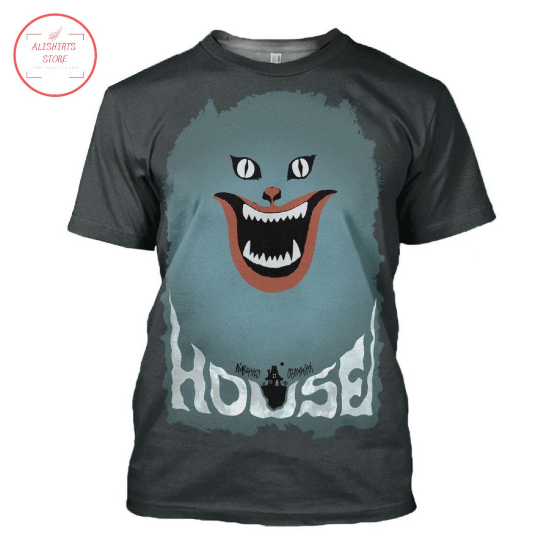 Horror Movie Haunted House T-shirt 3d