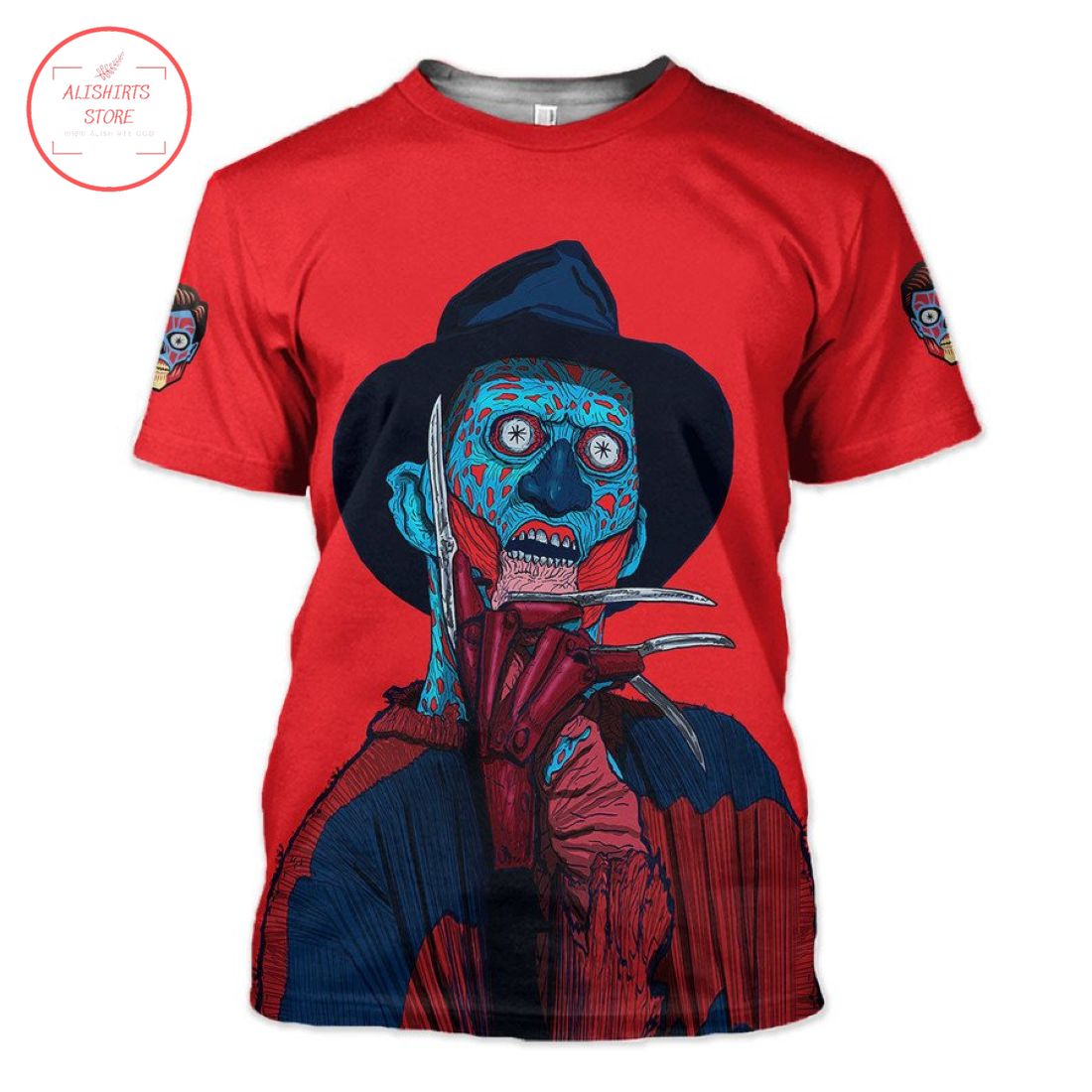 Horror Movie No Wake Up T-Shirt 3d