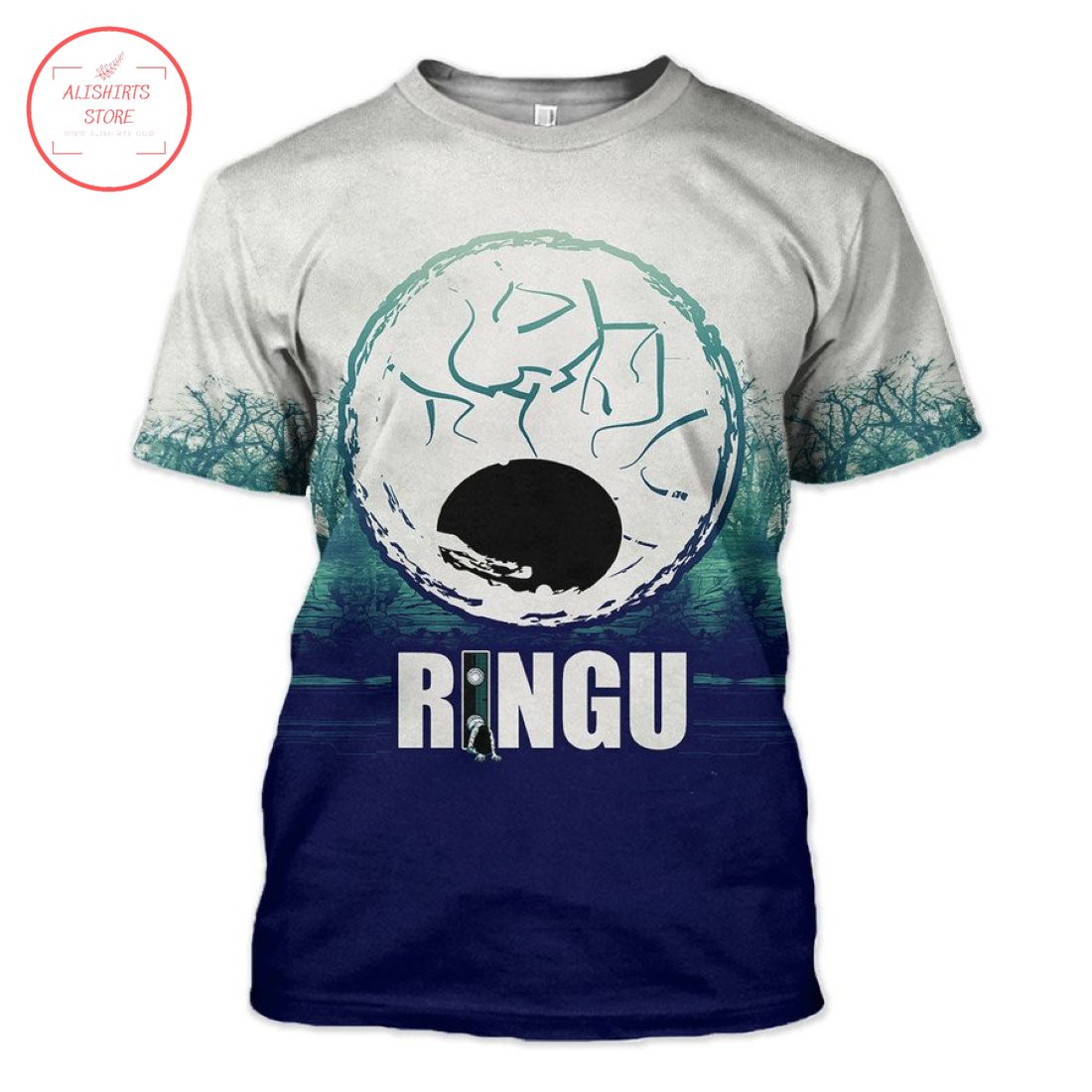 Horror Movie Ringu Halloween T-Shirt 3d