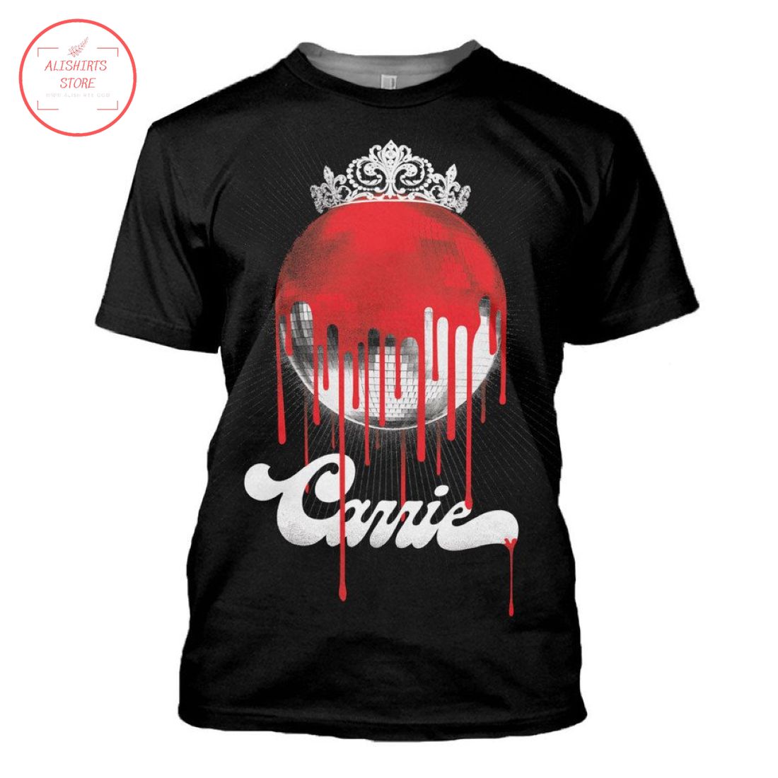 Horror Movie Take Carrie To The Prom T-Shirt 3d