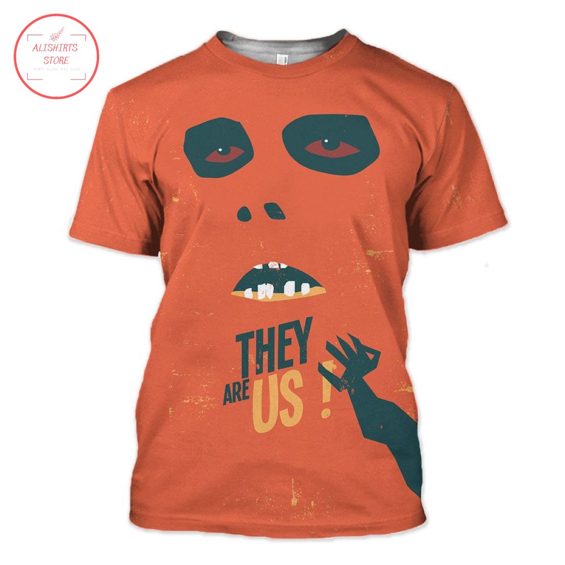 Horror Movie They Are Us T-Shirt 3d