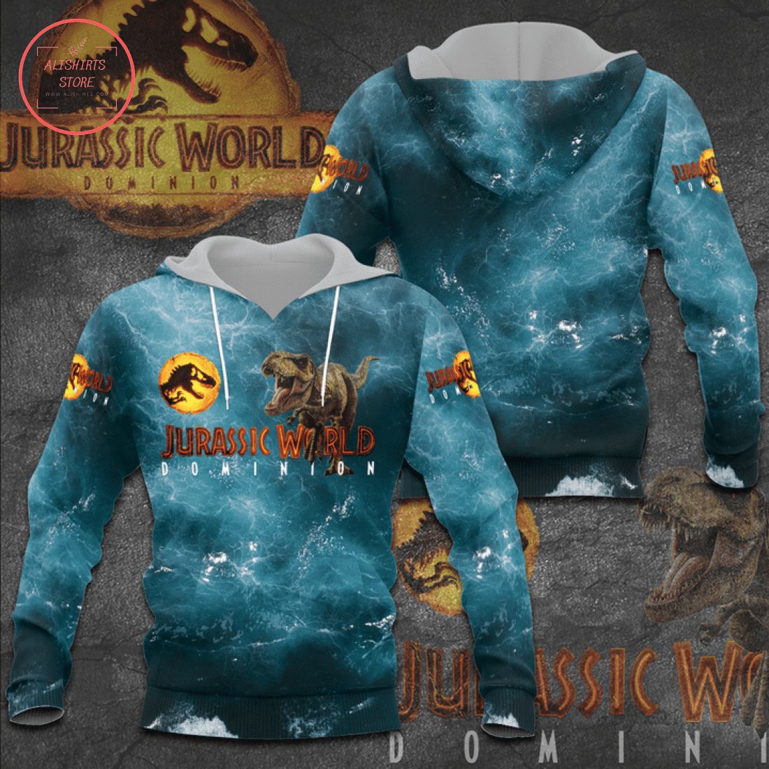 Jurassic World Dominion All Over Printed Shirt
