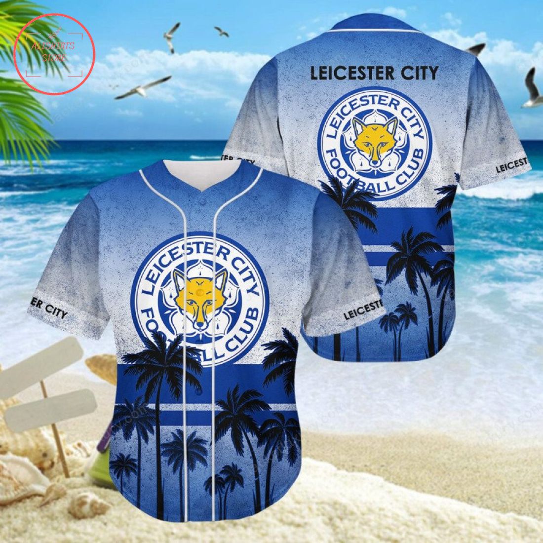 Leicester City FC Baseball Jersey