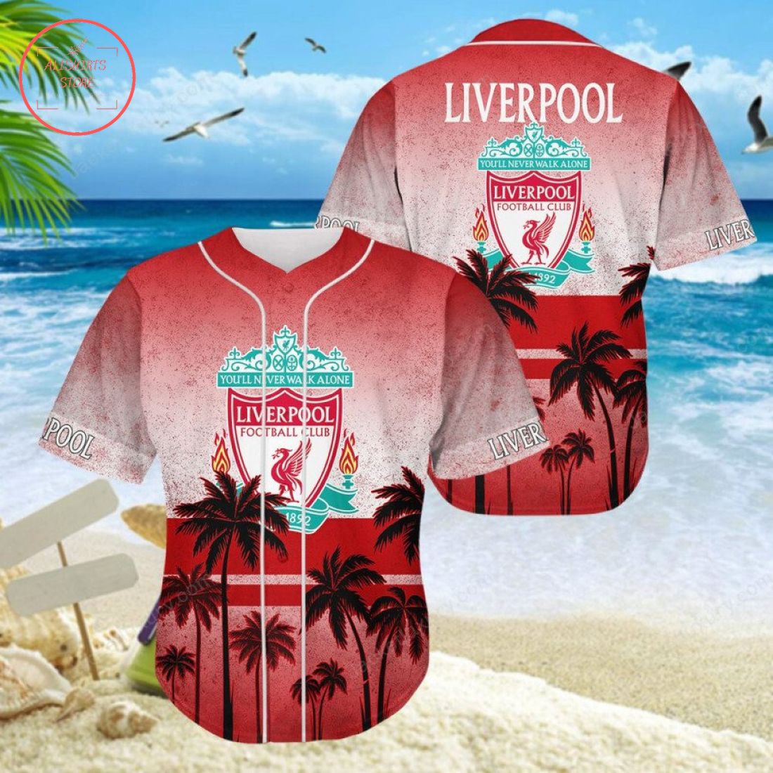 Liverpool FC Baseball Jersey