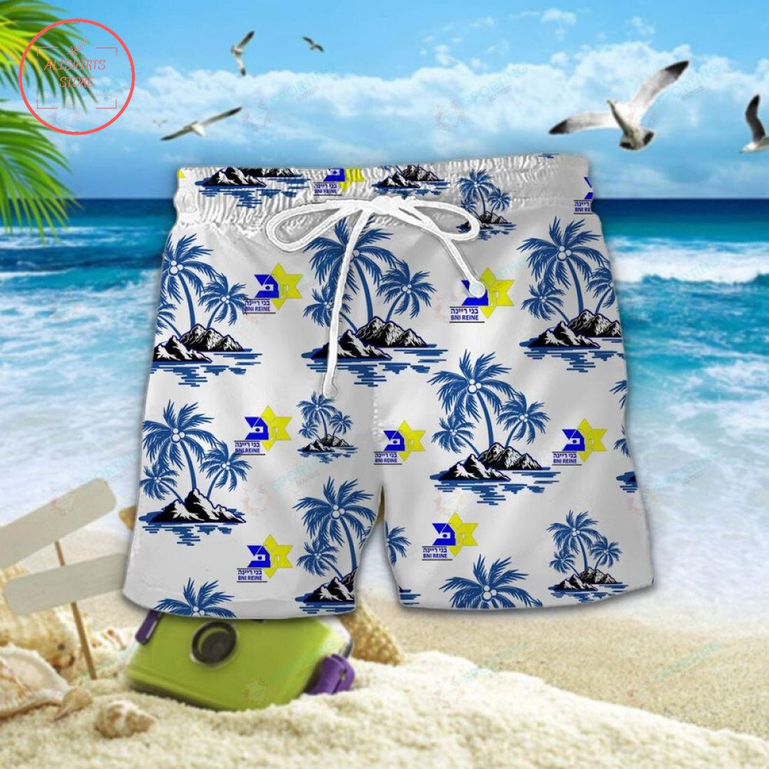 Maccabi Bnei Raina Hawaiian Shirt and Shorts